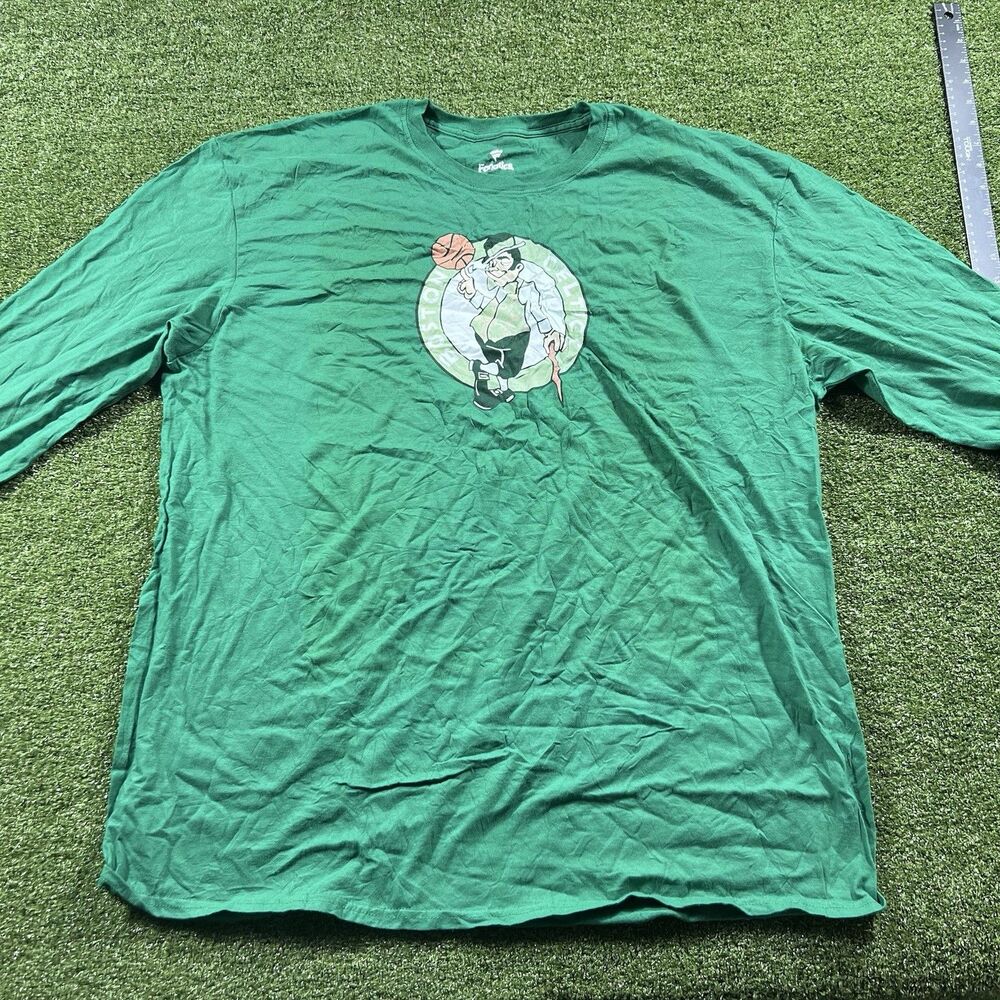 Men's Fanatics Green Boston Celtics NBA Long Sleeve Mens Size 2XL NWOT